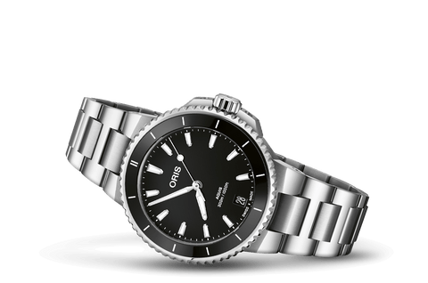 Oris 01-733-7792-4154-07-4-19-64FC Watch - Aquis Date
