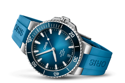 Oris 01-400-7790-4135-07-4-23-45EB Watch - Aquis Date Calibre 400 (Image 2)