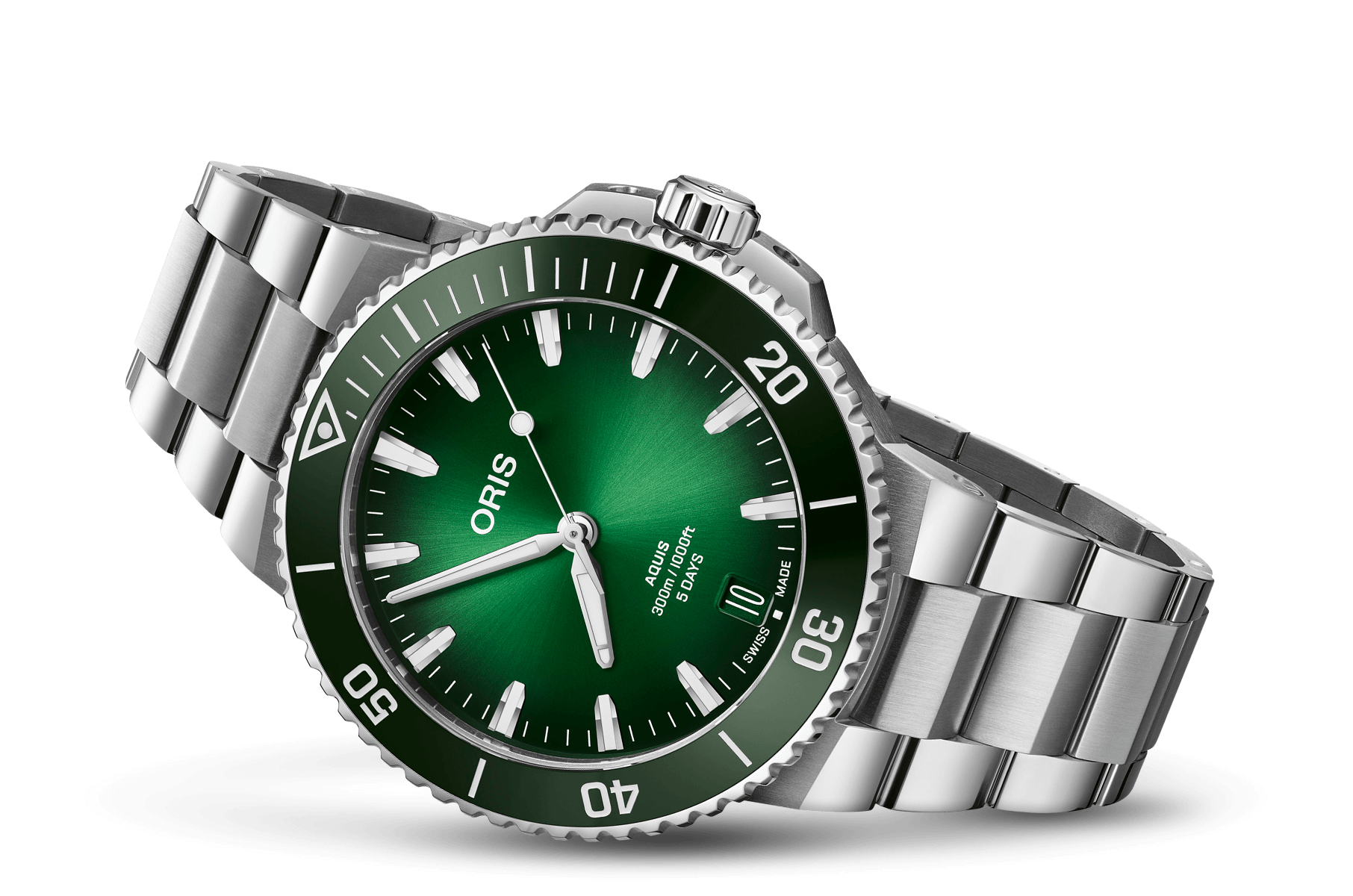 Oris 01-400-7790-4157-07-8-23-02PEB Watch - Aquis Date Calibre 400 (Image 2)
