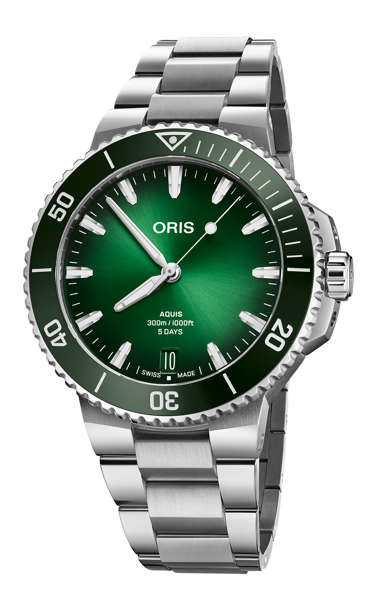 Oris 01-400-7790-4157-07-8-23-02PEB Watch - Aquis Date Calibre 400 (Image 4)