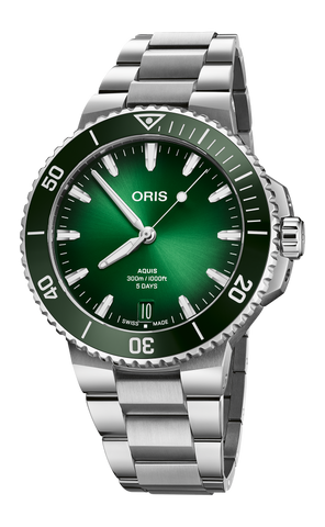 Oris 01-400-7790-4157-07-8-23-02PEB Watch - Aquis Date Calibre 400 (Image 4)
