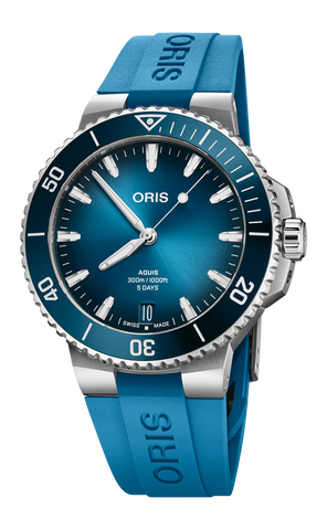 Oris 01-400-7790-4135-07-4-23-45EB Watch - Aquis Date Calibre 400 (Image 4)