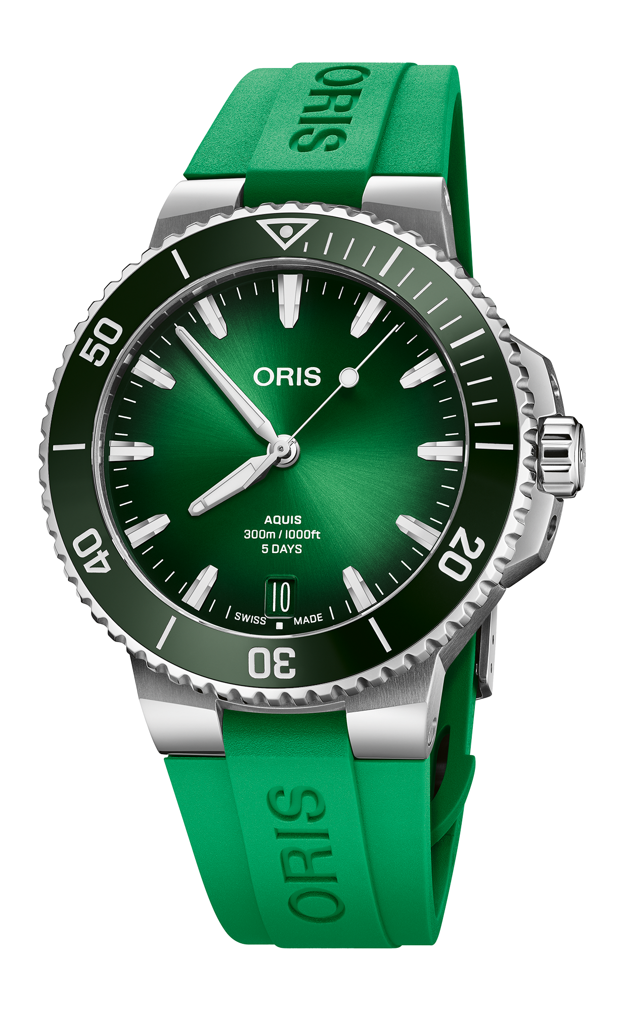 Oris 01-400-7790-4157-07-8-23-02PEB Watch - Aquis Date Calibre 400 (Image 3)