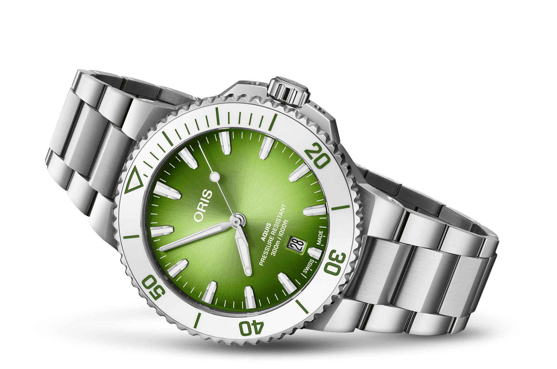 Oris 01-733-7787-4137-07-8-22-04PEB Watch - Aquis Date Taste of Summer