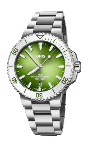 Oris 01-733-7787-4137-07-8-22-04PEB Watch - Aquis Date Taste of Summer (Image 2)