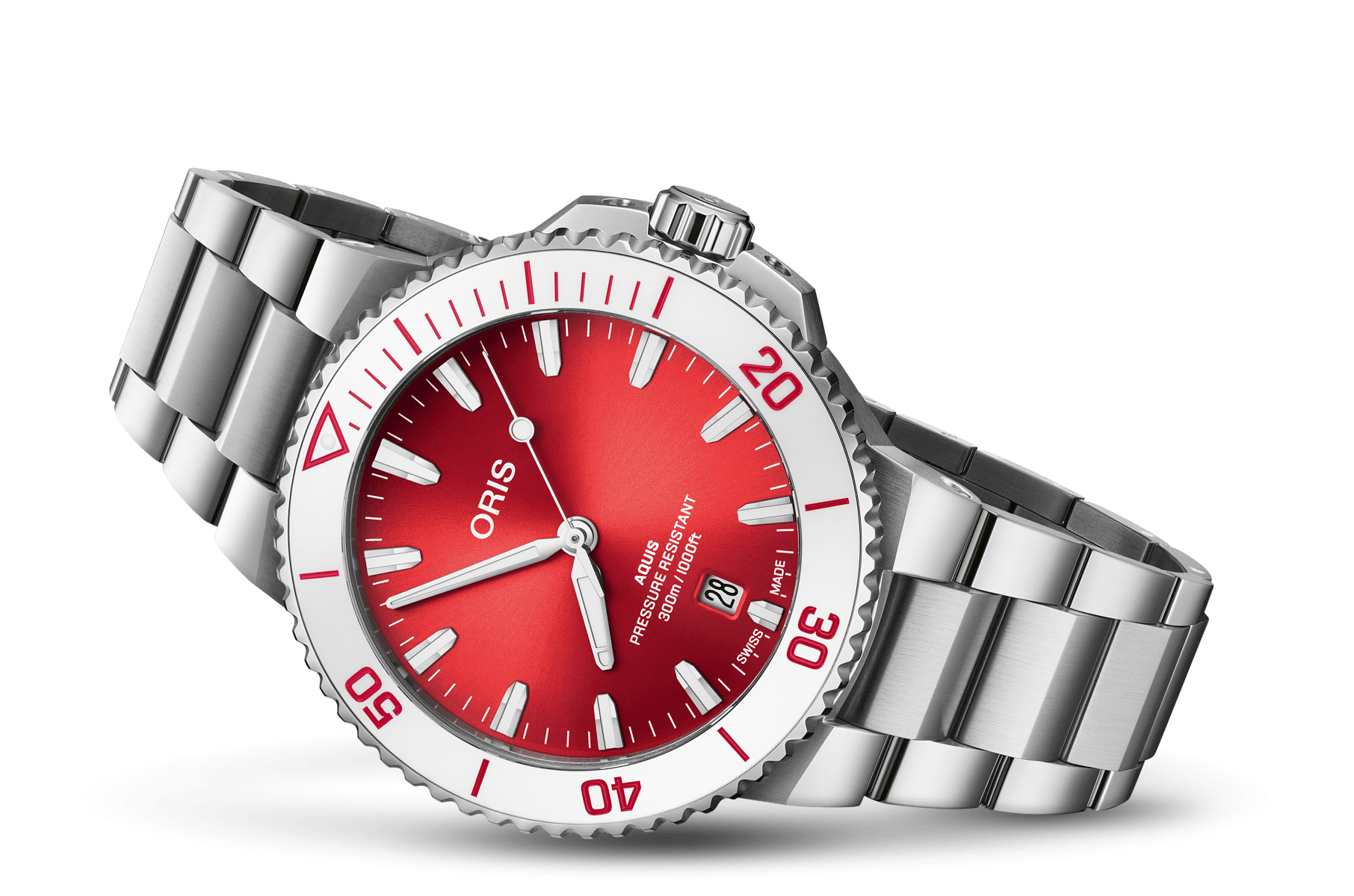 Oris 01-733-7787-4138-07-8-22-04PEB Watch - Aquis Date Taste of Summer