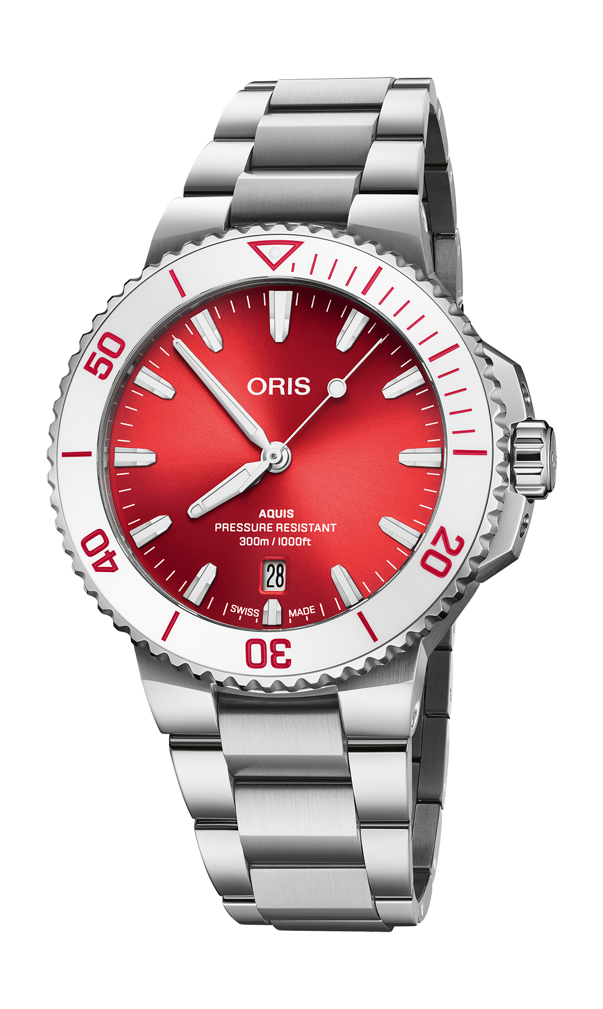 Oris 01-733-7787-4138-07-8-22-04PEB Watch - Aquis Date Taste of Summer (Image 2)