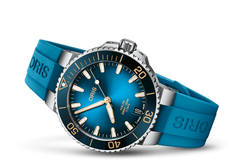 Oris 01-400-7769-4125-07-4-22-75FC Watch - Aquis Date Calibre 400