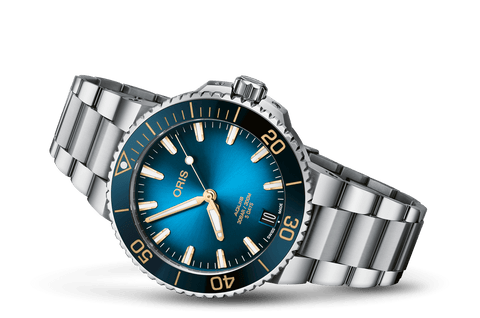 Oris 01-400-7769-4125-07-4-22-75FC Watch - Aquis Date Calibre 400 (Image 2)