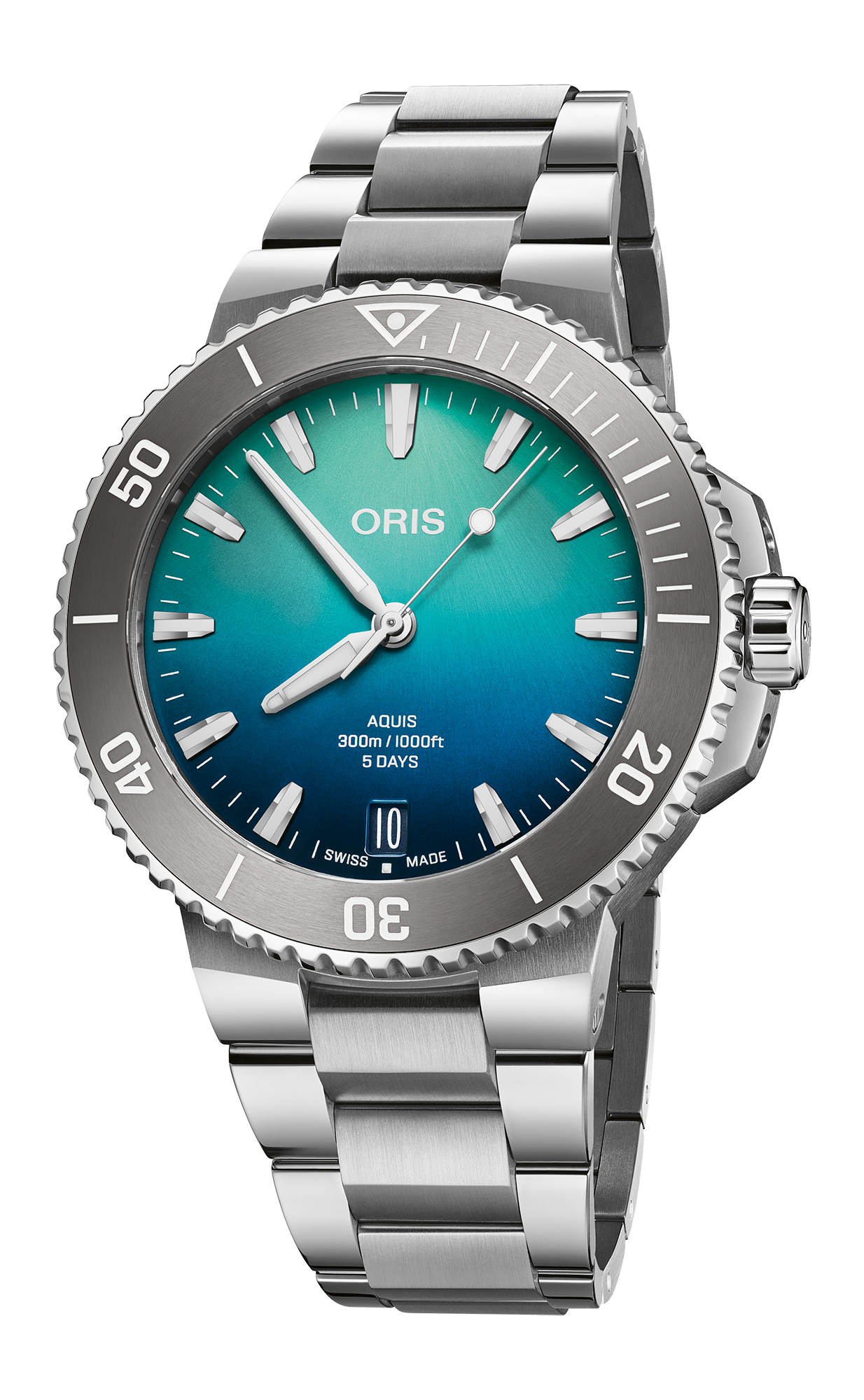 Oris 01-400-7790-4185-Set Watch - Aquis Date Calibre 400 (Image 2)