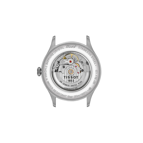 TISSOT T142.464.16.032.00 Swiss Automatic Movement Stainless Steel Case Water Resistant Elegant Design