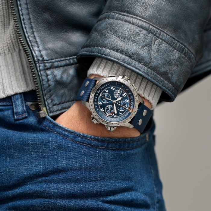 Hamilton H77906940 Watch - Khaki Aviation X-Wind Auto Chrono (Image 5)