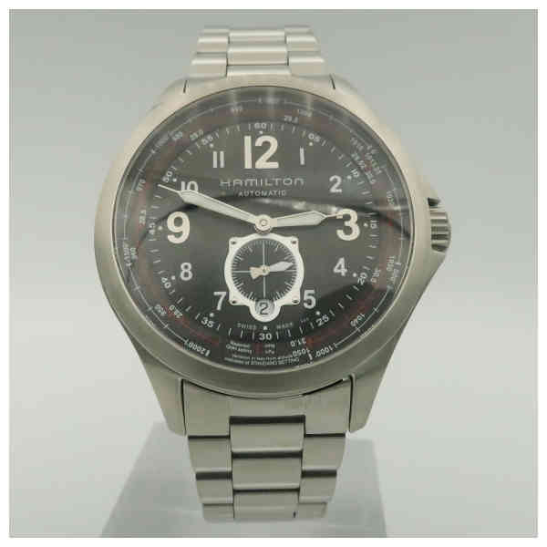 Hamilton H76655133 Watch - Khaki Aviation Khaki QNE Auto (Image 2)