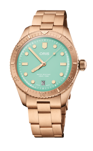 Oris 01-733-7771-3157-07-3-19-03BRS Watch - Divers Sixty-Five Cotton Candy (Image 4)