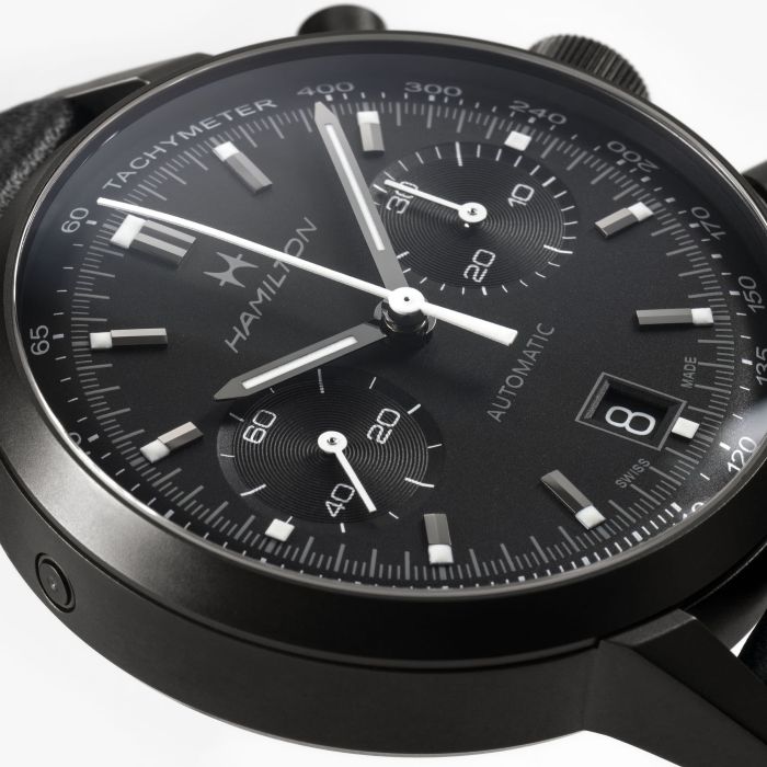 Hamilton H38446730 Watch - American Classic Intra-matic Auto Chrono (Image 4)