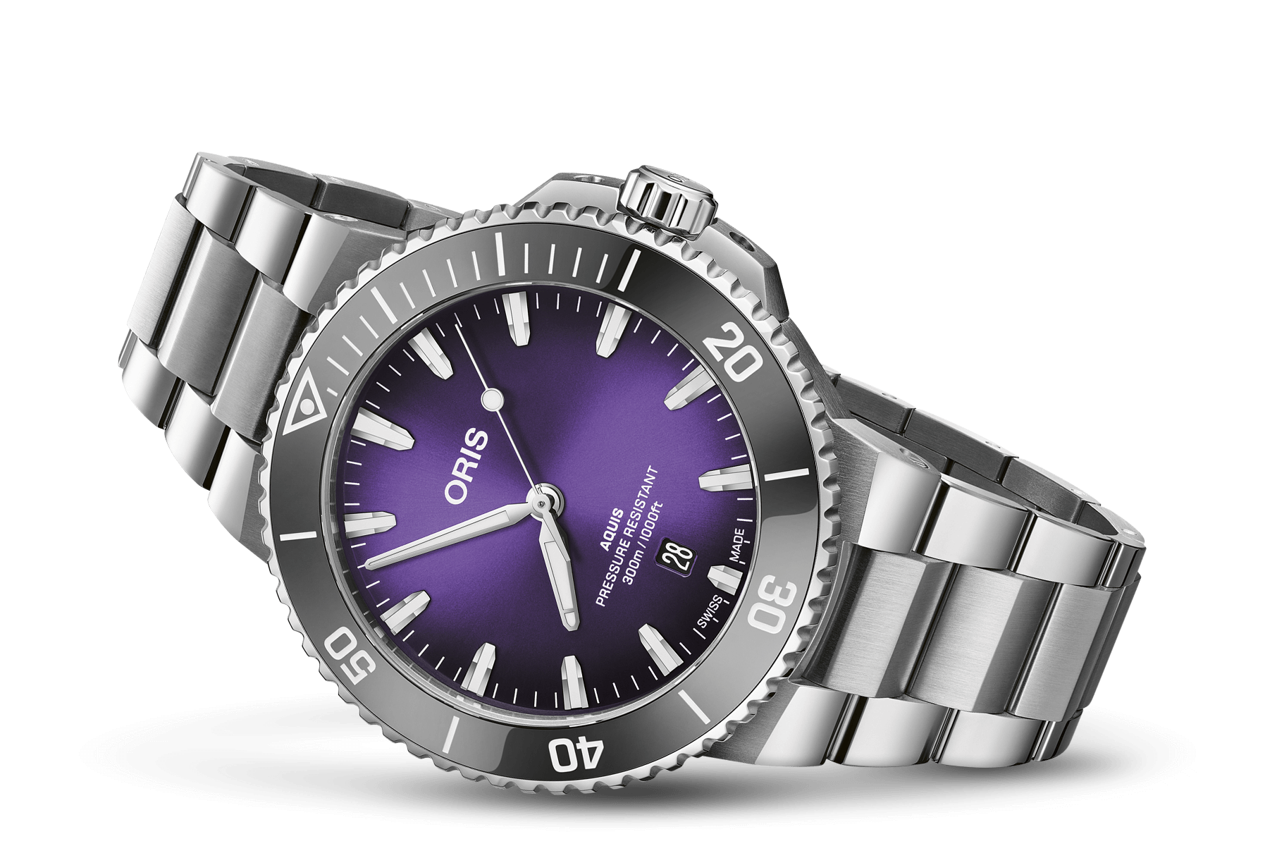 Oris 01-733-7789-4158-07-8-23-04PEB Watch - Aquis Date Taste of Summer