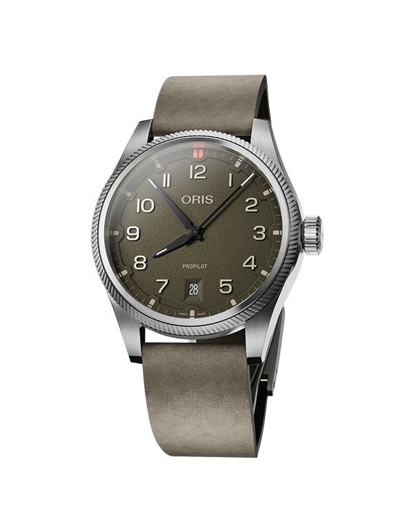 Oris 01-733-7805-4167-07-6-20-16LC Watch - PROPILOT DATE (Image 4)