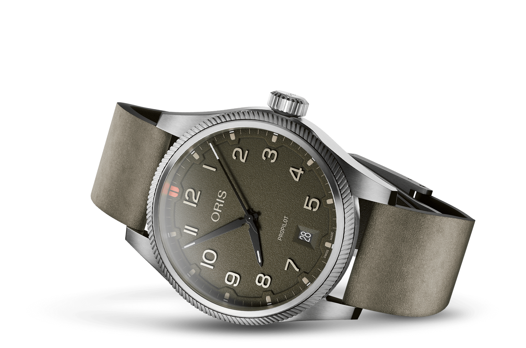 Oris 01-733-7805-4167-07-6-20-16LC Watch - PROPILOT DATE (Image 2)