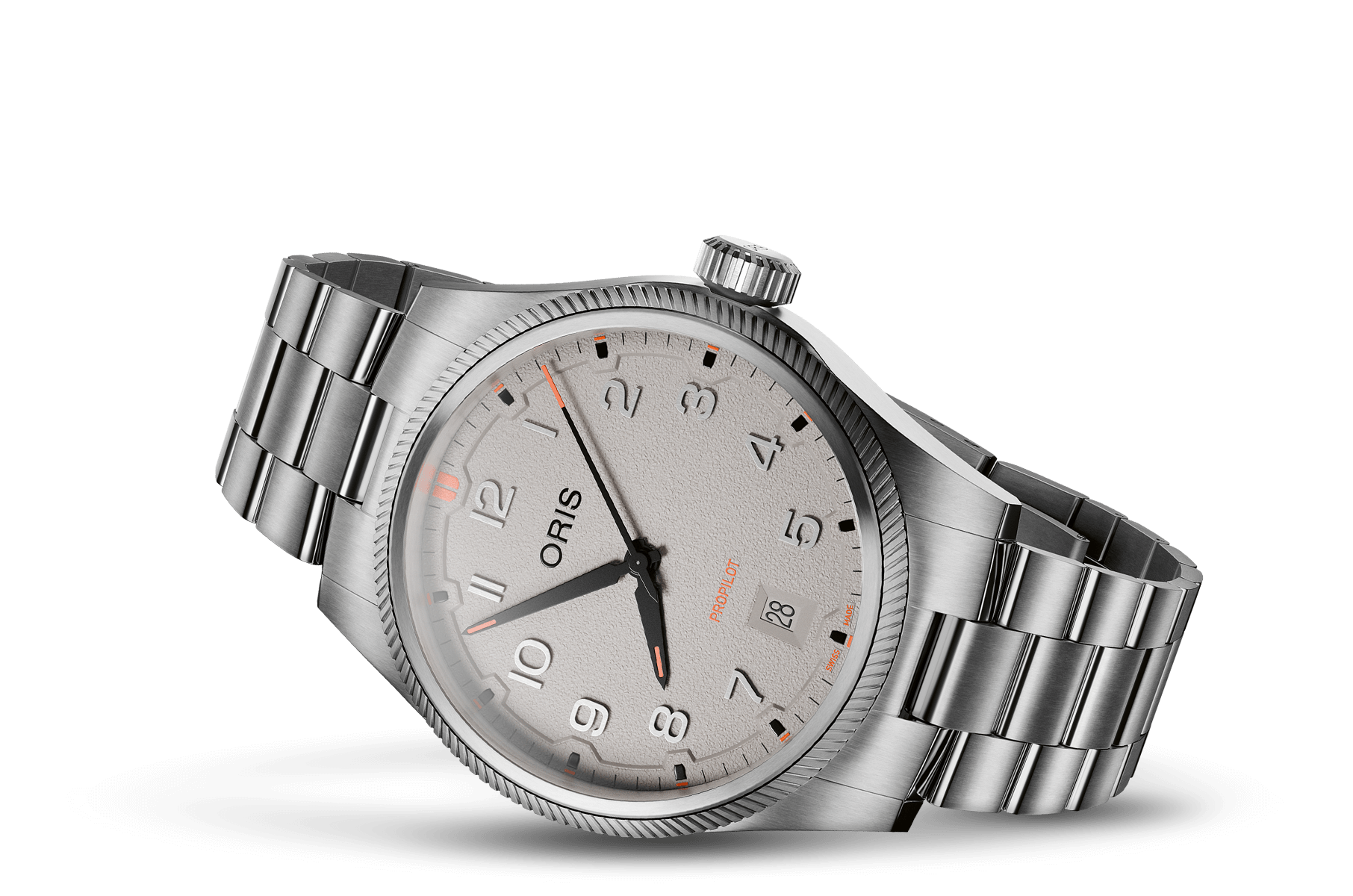 Oris 01-733-7805-4163-07-6-20-15LC Watch - PROPILOT DATE