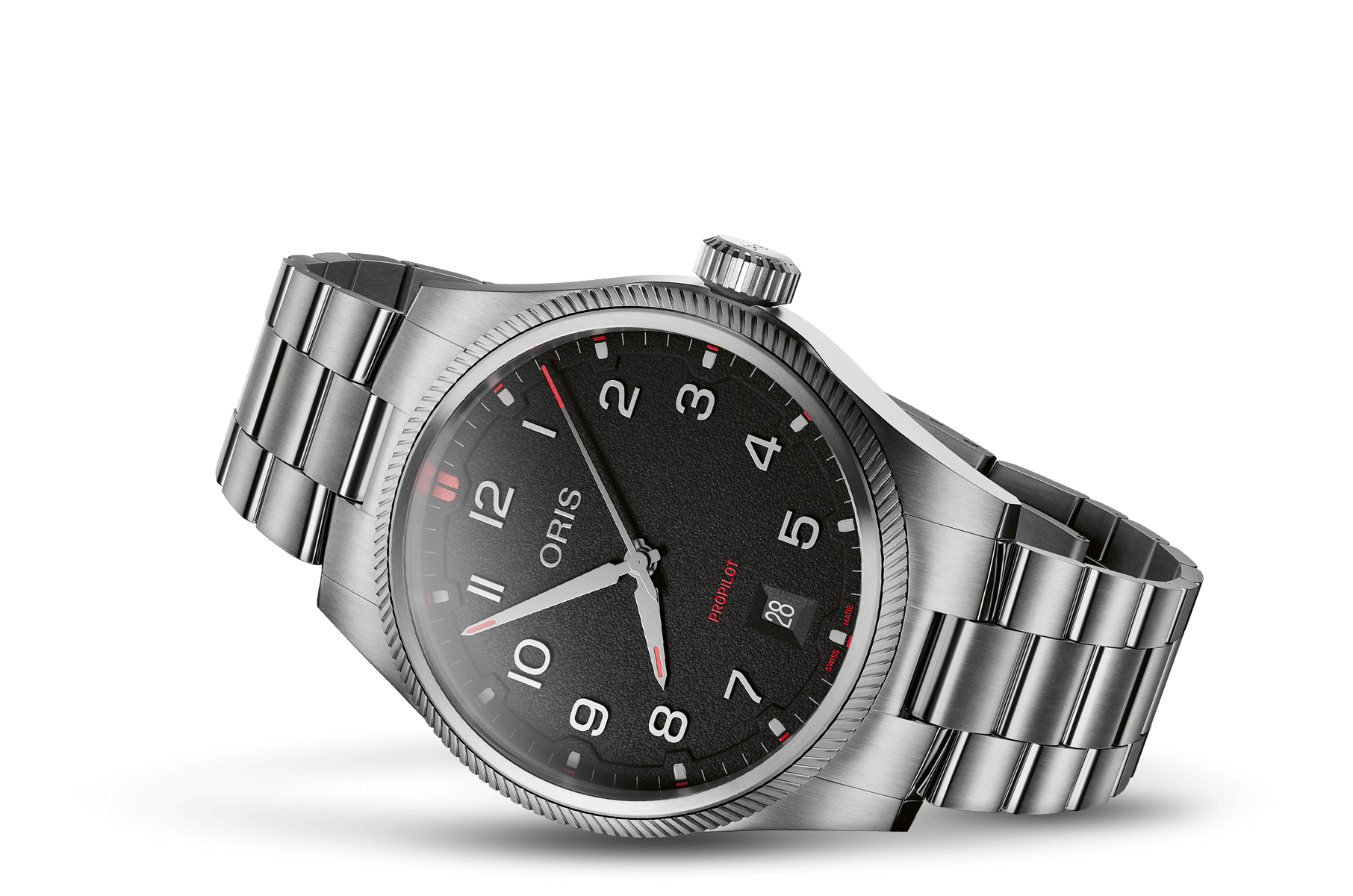 Oris 01-733-7805-4164-07-6-20-14LC Watch - PROPILOT DATE