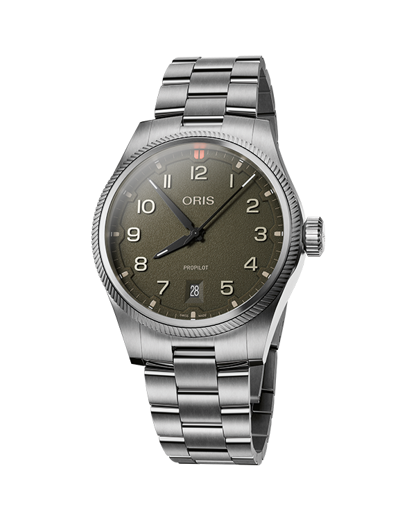 Oris 01-733-7805-4167-07-6-20-16LC Watch - PROPILOT DATE (Image 3)