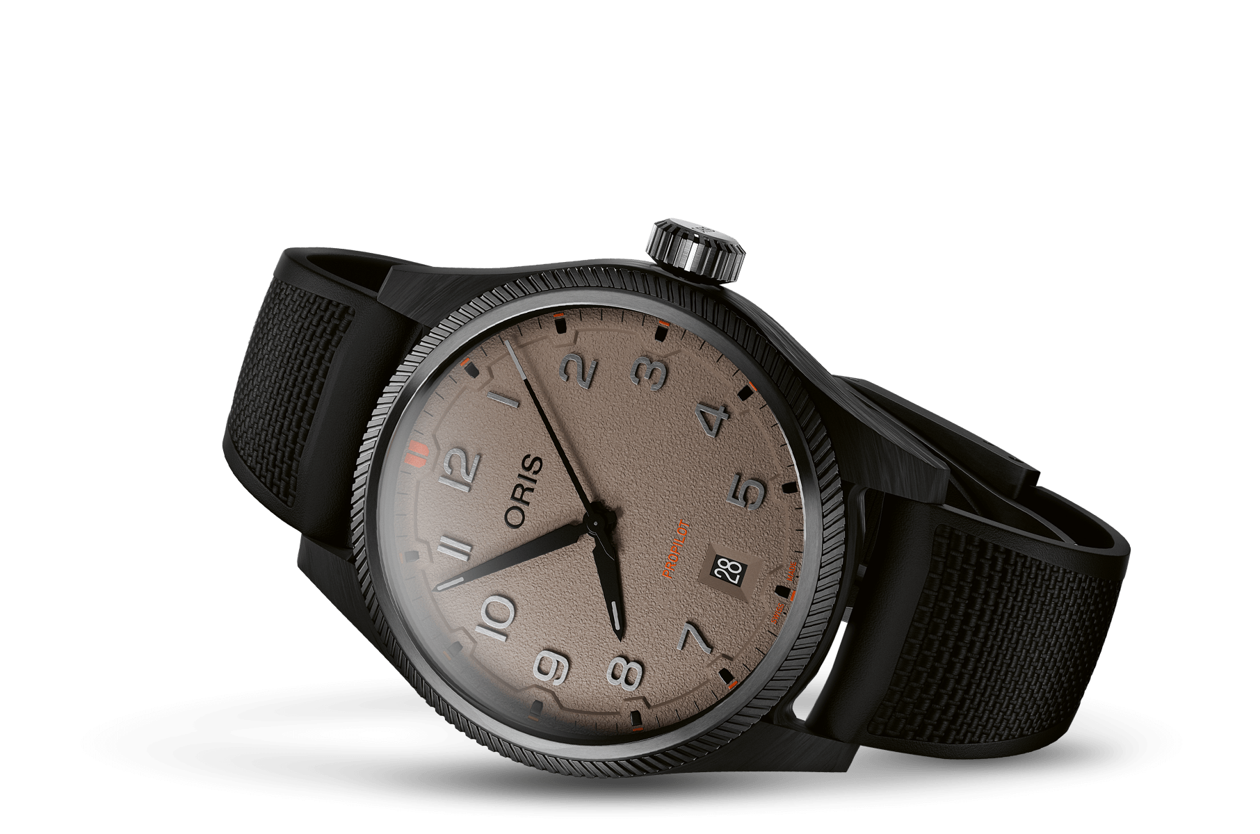 Oris 01-733-7802-8766-07-4-20-30GLC Watch - PROPILOT DESERT EDITION