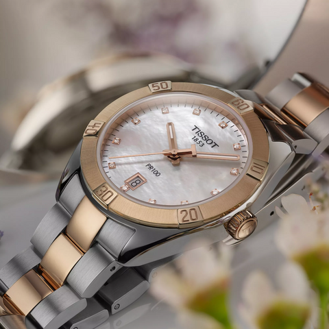 TISSOT T101.910.22.116.00 Swiss Quartz Movement Elegant Design Water Resistant Stainless Steel Case
