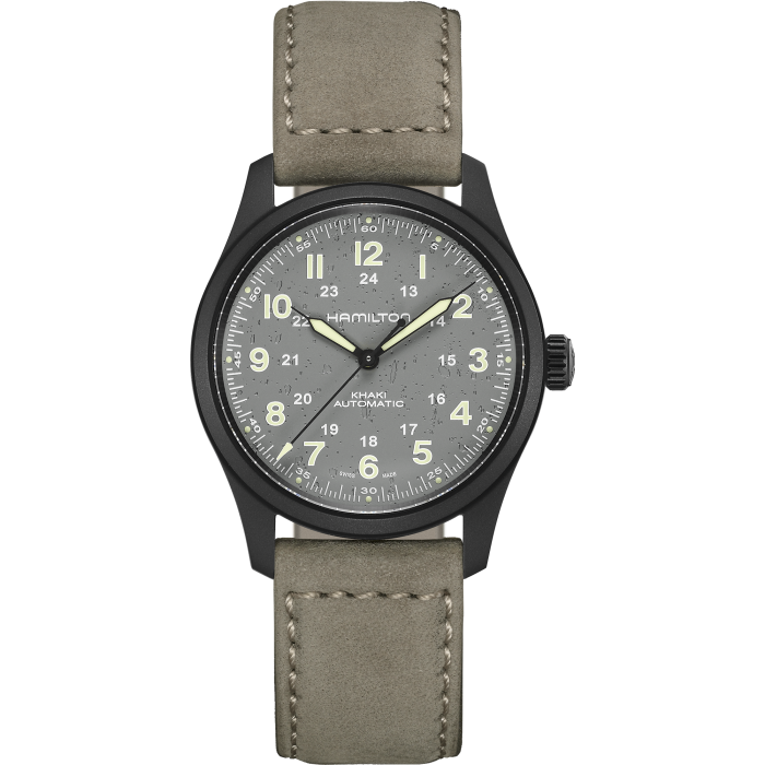 Hamilton H70215880 Watch - Khaki フィールド Titanium Auto