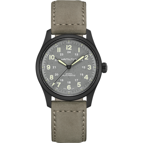 Hamilton H70215880 Watch - Khaki フィールド Titanium Auto