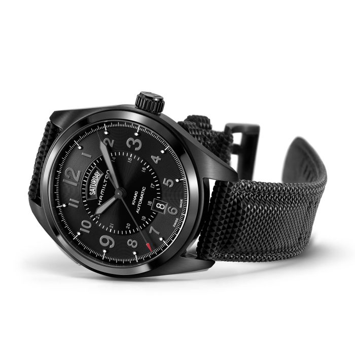 Hamilton H70695735 Watch - Khaki Field Day Date Auto (Image 5)