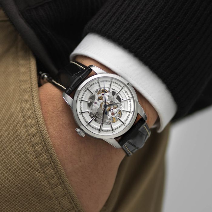 Hamilton H40655751 Watch - American Classic RailRoad Skeleton Auto (Image 7)