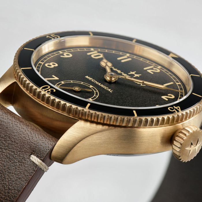 Hamilton H76709530 Watch - Khaki Aviation Pilot Pioneer Mechanical Bronze 43mm (Image 4)