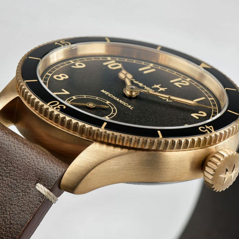 Hamilton H76709530 Watch - Khaki Aviation Pilot Pioneer Mechanical Bronze 43mm (Image 4)