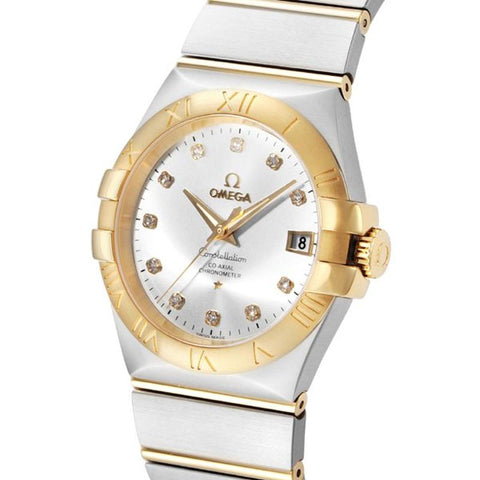 OMEGA Constellation 5-Year Warranty Silver (Case: Yellow Gold) 123.20.35.20.52.002 [Parallel Import]