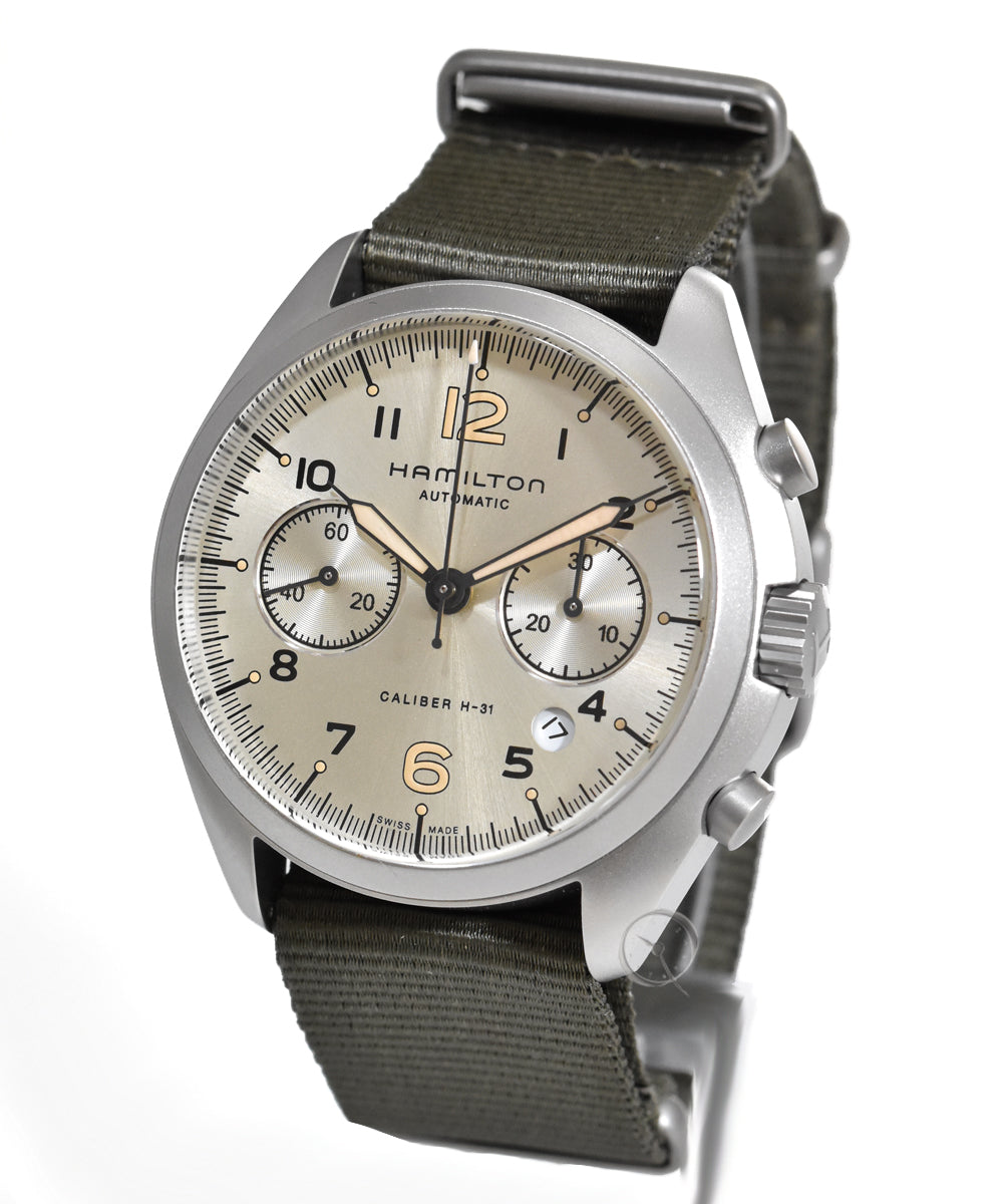 Hamilton H76456955 Watch - Khaki Aviation Khaki Pilot Pioneer Auto Chrono (Image 5)