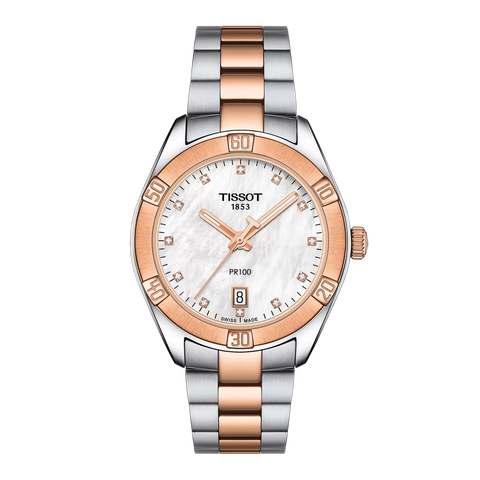 TISSOT T101.910.22.116.00 Swiss Quartz Movement Elegant Design Water Resistant Stainless Steel Case