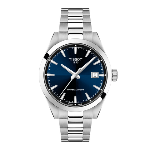 Tissot T1658071104100 Gentleman 38mm Swiss Automatic Men's Watch