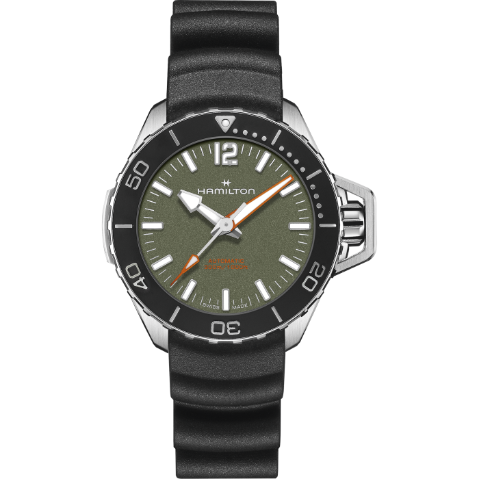 Hamilton H77455360 Watch - Khaki Navy [Exclusive to Official Stores and Online Boutique] Openwater Auto