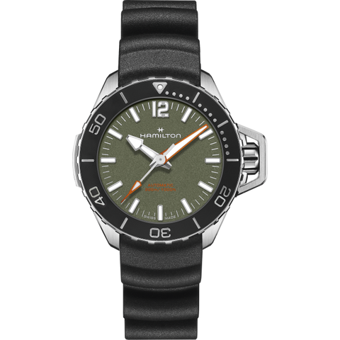 Hamilton H77455360 Watch - Khaki Navy [Exclusive to Official Stores and Online Boutique] Openwater Auto