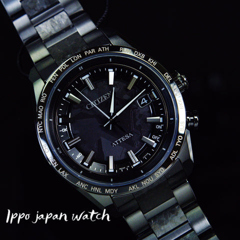 Citizen Men's Watch ATTESA HAKUTO-R Collaboration Model 5th Edition Solar-Powered Eco-Drive Radio-Controlled Direct Flight ACT Line CB0285-63E