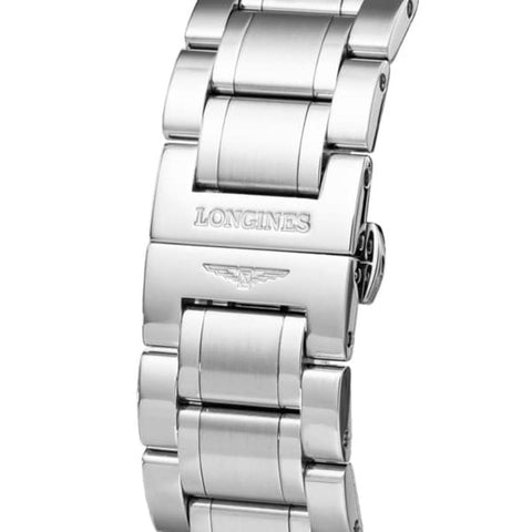 Longines Men's Metallic Strap Parallel Import with 2-Year Warranty L2.628.4.11.6