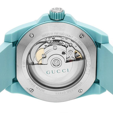 GUCCI Dive 2-Year Warranty Turquoise YA136344 [Parallel Import]