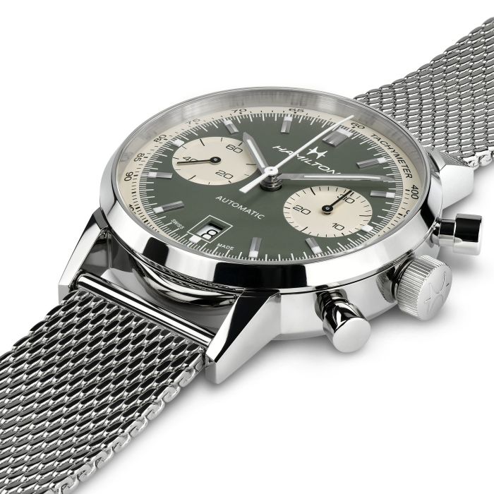 Hamilton H38416160 Watch - American Classic Intra-Matic Auto Chrono 40mm (Image 2)