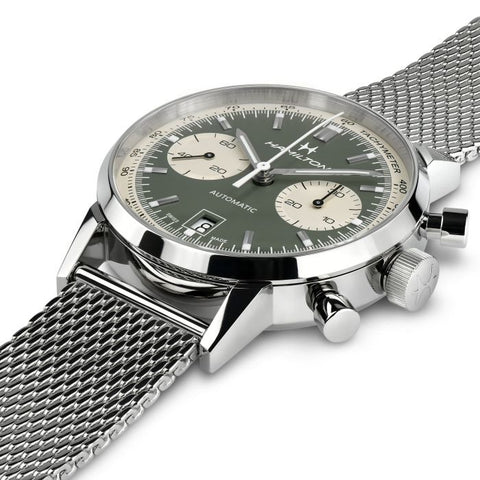 Hamilton H38416160 Watch - American Classic Intra-Matic Auto Chrono 40mm (Image 2)