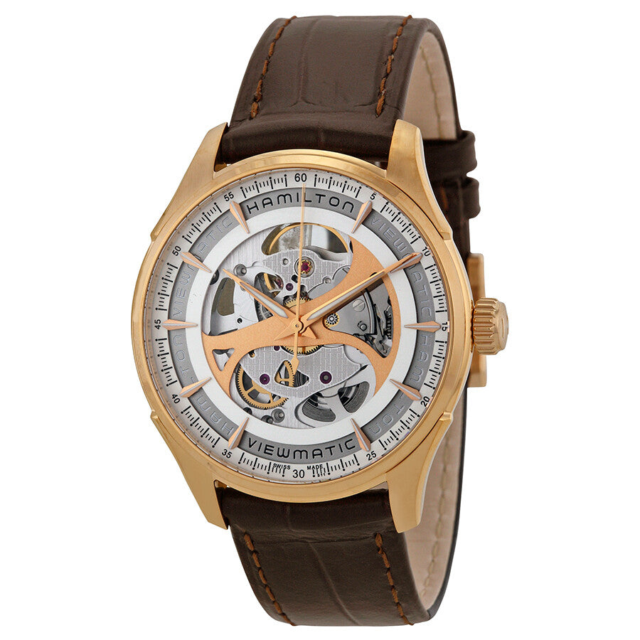 Hamilton H42545551 Watch - Jazzmaster Viewmatic Skeleton Gent Auto (Image 9)