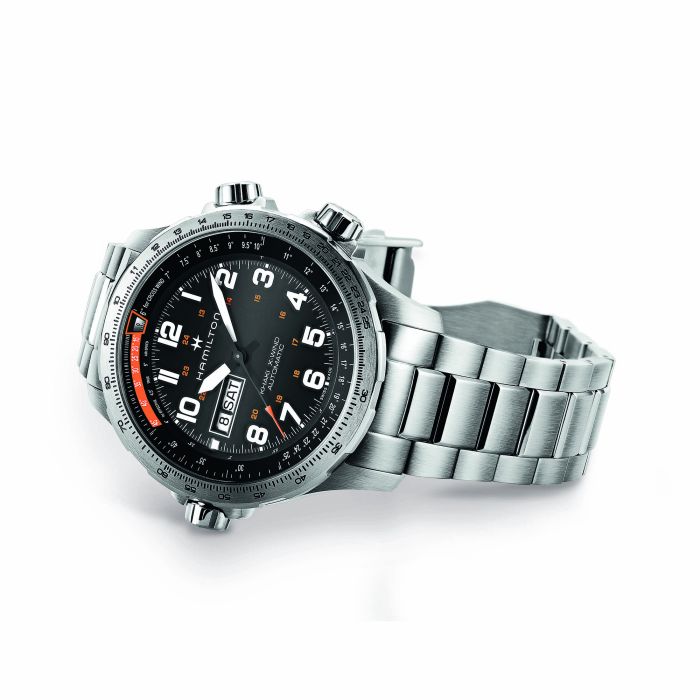 Hamilton H77755133 Watch - Khaki Aviation X-Wind Day Date Auto (Image 4)