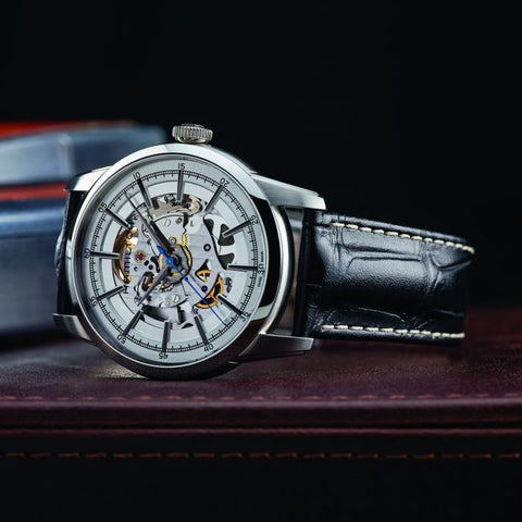Hamilton H40655751 Watch - American Classic RailRoad Skeleton Auto (Image 6)