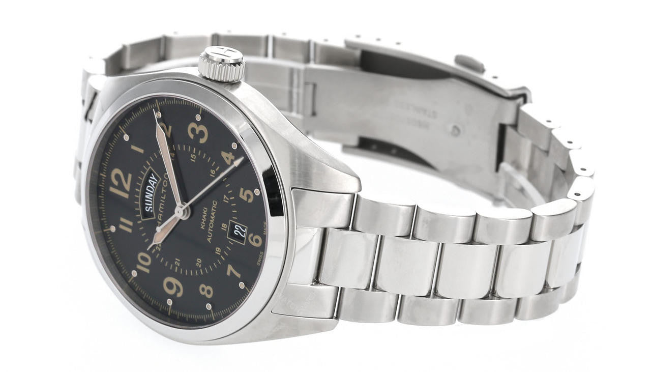 Hamilton H70505933 Watch - Khaki Field Day Date Auto (Image 3)