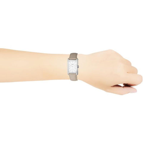 Longines Dolcevita 2-Year Warranty White (Belt: Beige) L5.512.4.11.7 [Parallel Import]