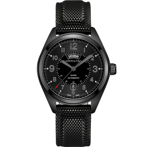 Hamilton H70695735 Watch - Khaki Field Day Date Auto